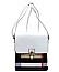 Flap Plaid Check Print Cross Body Bag