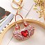 Jem Stone Handbag Shape Charm Keychain