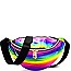 Rainbow Metallic Fashion Fanny Pack Multi MH-PB7110