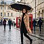 Automatic Plaid Umbrella