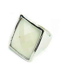 Metal Ring With Stone