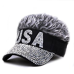 Warm Top Fur U.S.A Stone Cap