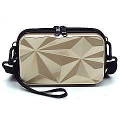 Fashion ABS Plastic Geometric Mini Crossbody Bag