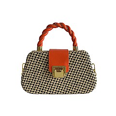 Boxy Satchel Cross-Body BAG