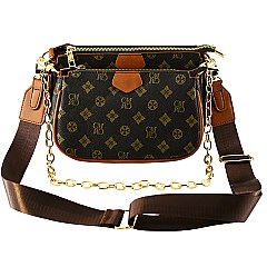 Classic  Monogram 2-in-1 Crossbody Bag WITH CHAIN
