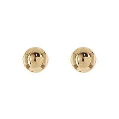 Fashionable 12mm Round Ball Post Earring SLE1752