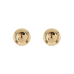 Fashionable 14mm Round Ball Post Earring SLE1753