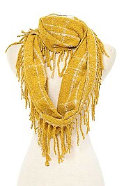 INFINITY FRINGE FASHION SCARF