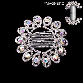 STYLISH TWO PC HAIR MAGNETIC COMB SLHCY8865