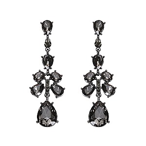 ELEGANT RHINESTONE DROP EARRINGS