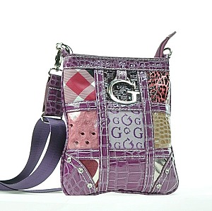 Signature Messenger Cross Body Bag with G Accent