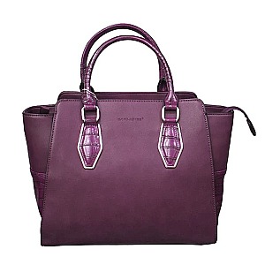 CROCODILE TRIM QUALITY DAVID JONES TOTE