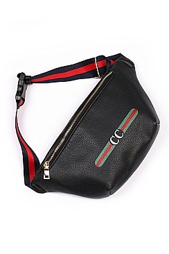 Striped STRAP Fashion Fanny Pack FM-BG7342