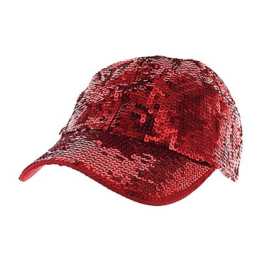 Trendy Sequin fashion Cap