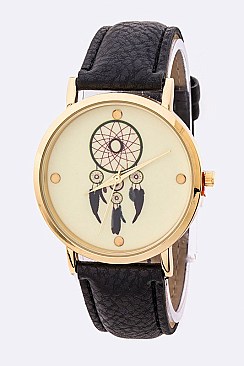 Chic Dream Catcher Printed Fashion Watch LA-2749