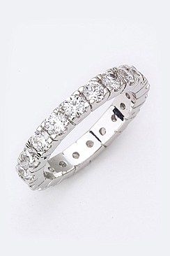 Cubic Zirconia Station Ring LACW1798