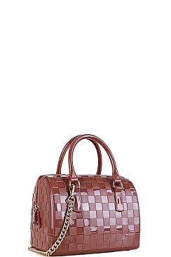 BOSTON SHOULDER BAG WITH CHAIN