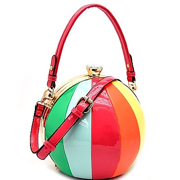 BEACH Ball Shaped Unique Satchel RZ-LHU079P