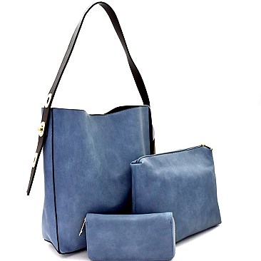 Extendable Strap 3 in 1 Hobo Wallet SET MH-LHU1321W