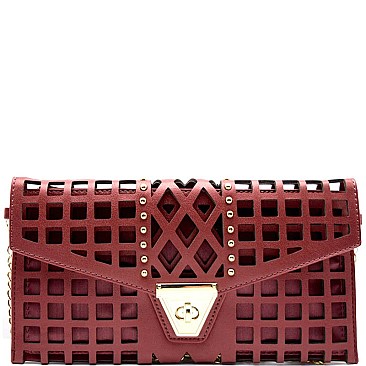 Laser-cut Twist Lock Clutch