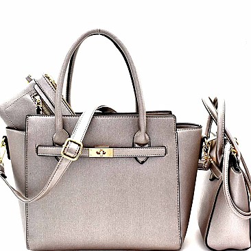 LMS049-LP 3 in 1 Classy Wing Satchel SET