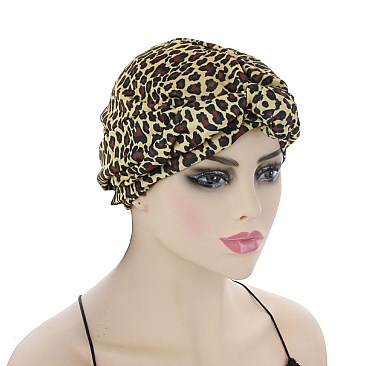 FASHIONABLE Animal Print TURBAN