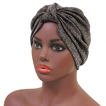 FASHIONABLE  SHINNY TURBAN
