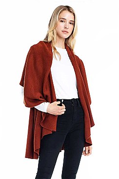 BASIC SHAWL VEST