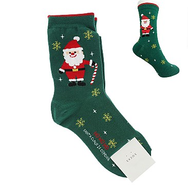 CHRISTMAS THEMED STOCKING STUFFER NOVELTY SOCKS