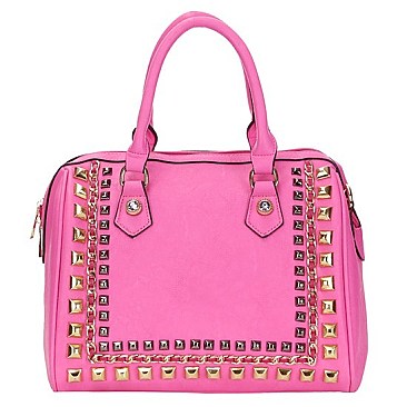 Chain Accented Satchel - CRAZY- Deal Of The Week