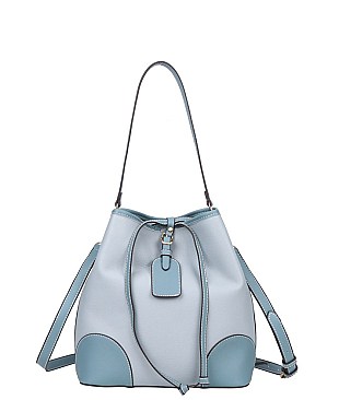 Large Size Drawstring Bucket Shoulder Bag