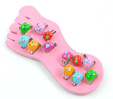 Adjustable Toe Rings -12 Rings Per Foot