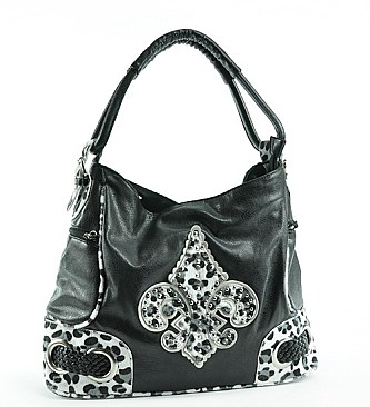 Fleur De Lis Shoulder Bag