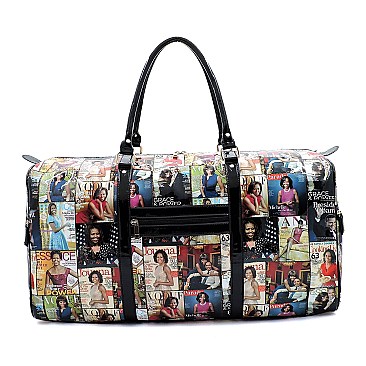 CH-OA776 Michelle Obama Duflle Bag