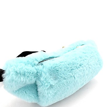 Faux-Fur Oversized Versatile Arm Warmer Fanny Pack PPC5723-LP