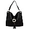 Fashion Ring Tassel Shoulder Bag Hobo