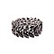 FASHIONABLE 2 LAYER LEAF STONE STRETCH BRACELET SLBY7865
