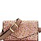 Multi-colored Glitter 2 Way Fanny Pack Cross Body  MH-CL0157