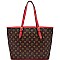 CH-CS2473 Classic Monogram Tote Shopper Bag