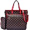 Classic CH-CS2597 Monogram Multi-Pocket Satchel with wallet