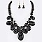 Iconic Crystal Floral Necklace Set LA-GNE2055