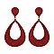 FASHIONABLE LARGE RHINESTONE TEADROP EARRING SLE1099