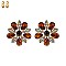 Classic Sparkling Stones CLIP EARRINGS MEZECQ134