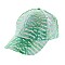 Trendy Stripped Sparkly Cap MEZ584