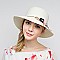 SUMMER 3 FLOWER BRAID ROUNDED HAT SLHTP1041