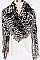 BRUSH STROKE LARGE BLANKET SCARF LA-LOF377