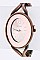 Stylish Oval Bangle Watch LA-393