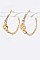 Fashion Mix Crystal Hoop Earrings