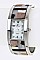 Stylish Pave Shell Fashion Bangle Watch LA-BG1234L6A