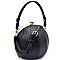 Ostrich Print Patchwork Ball-Shaped Unique Satchel RZ-LHU0791